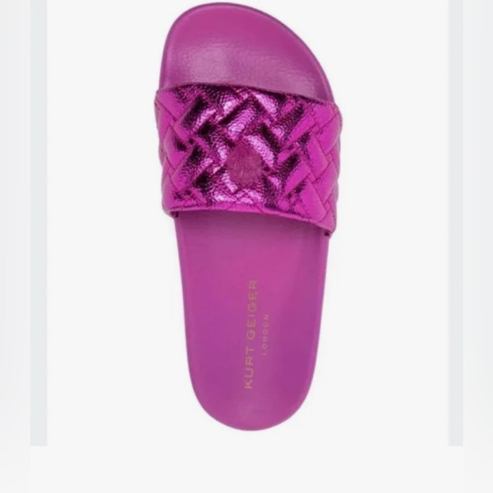 Pink Kurt Geiger Slides